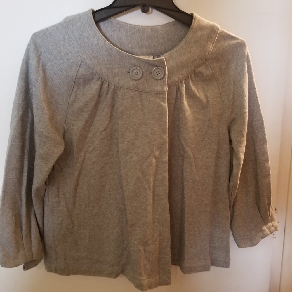 Studio Works - Grey Crop Jacket - Size Small